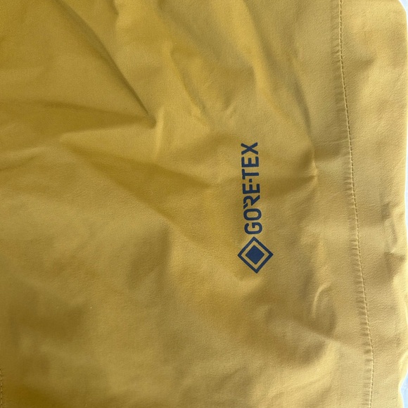 Outdoor Research Mustard Yellow Hemisphere Goretex Ski Bib - Picture 14 of 15